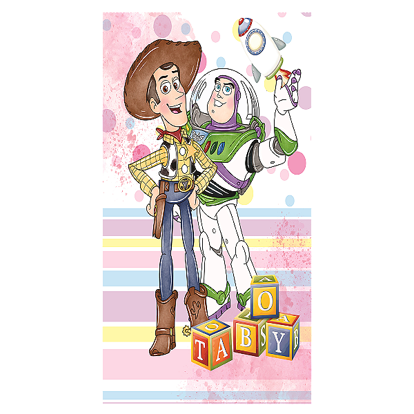 Capa Faixa Lateral Sublimado - Toy Story