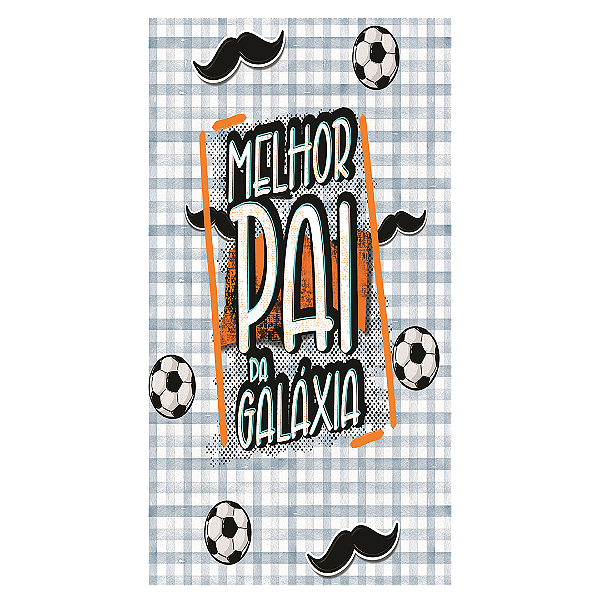 Capa Faixa Lateral Sublimado - Dia dos Pais