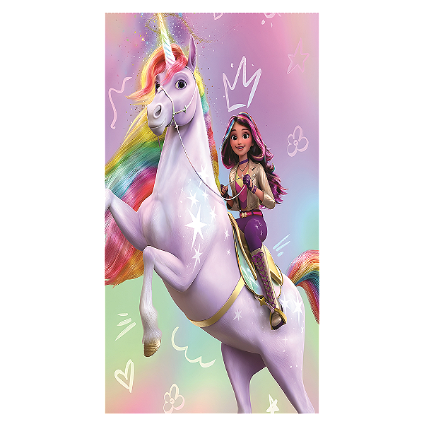 Capa Faixa Lateral Sublimado - Academia Unicornio