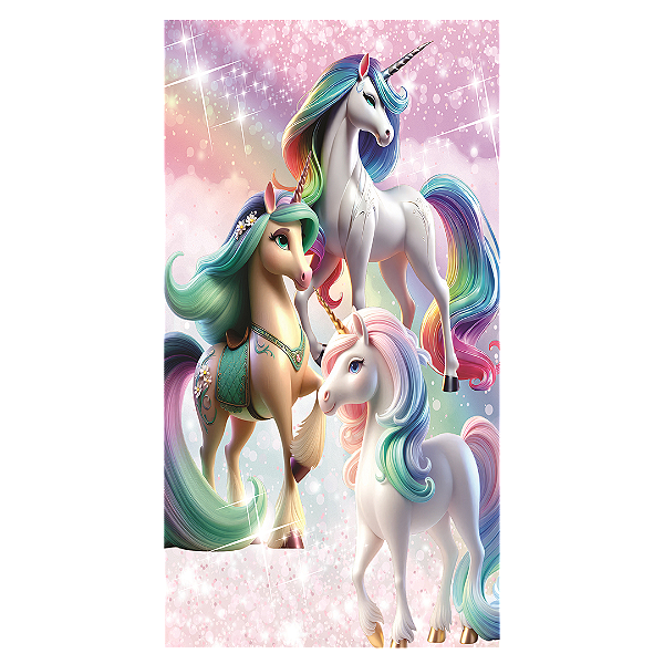 Capa Faixa Lateral Sublimado - Academia Unicornio