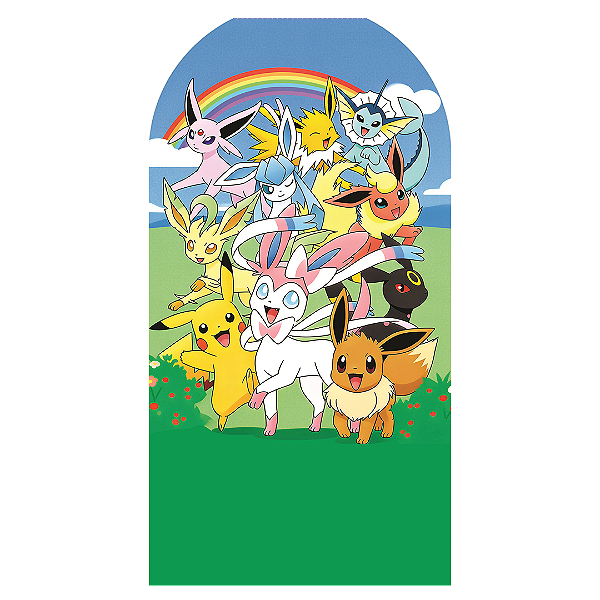 Capa Faixa Lateral Sublimado - Romano Pokemon