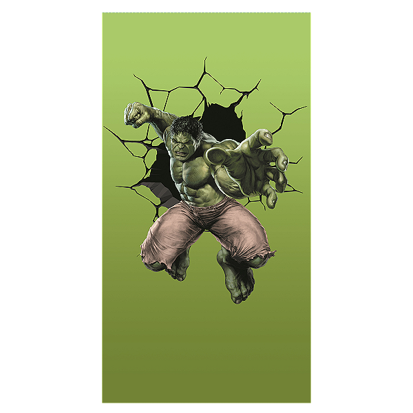Capa Faixa Lateral Sublimado - Herois Hulk
