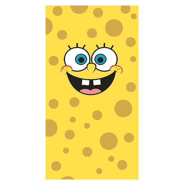 Capa Faixa Lateral Sublimado - Bob Esponja
