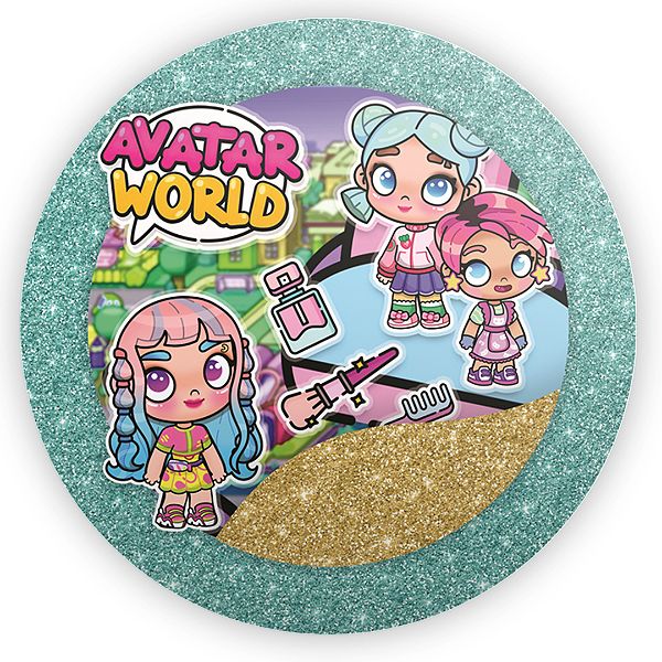 Capa Painel Redondo Sublimado - Avatar World