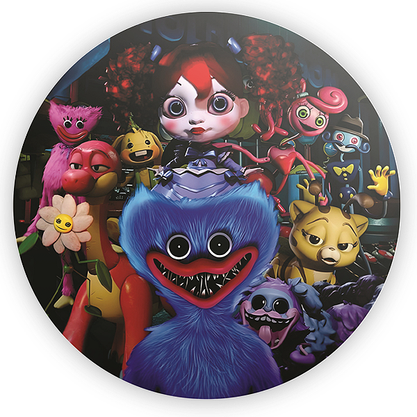 Capa Mini Painel Sublimado - Huggy Wuggy