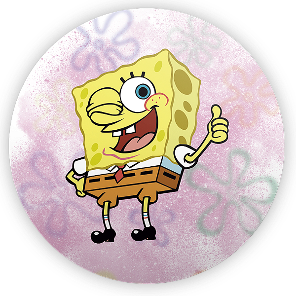 Capa Mini Painel Sublimado - Bob Esponja