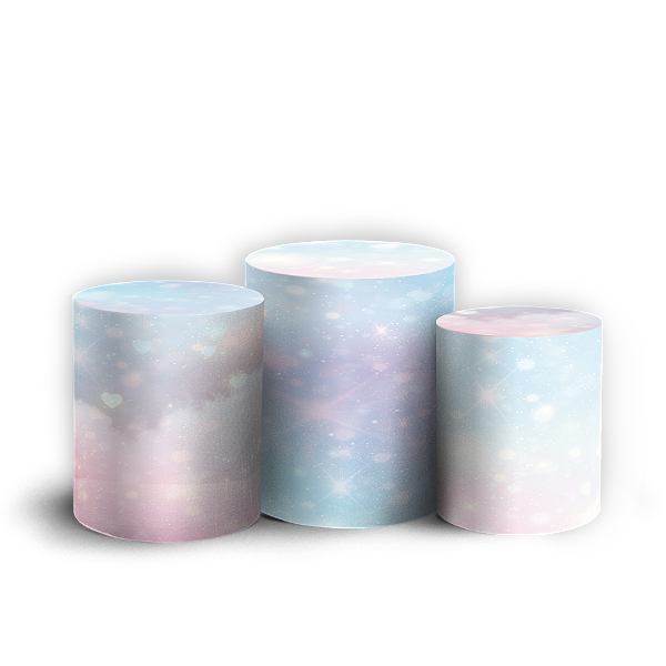 Capas Trio Cilindro Sublimado Veste Fácil - Guerreiras do K-pop