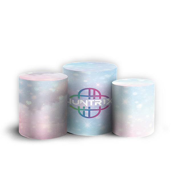 Capas Trio Cilindro Sublimado Veste Fácil - Guerreiras do K-pop