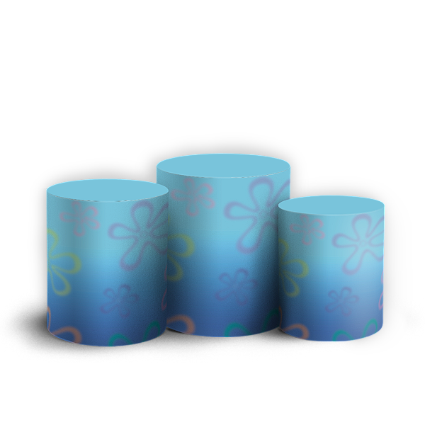 Capas Trio Cilindro Sublimado Veste Fácil - Bob Esponja