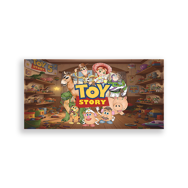 Capa Painel Retangular Sublimado - Toy Story
