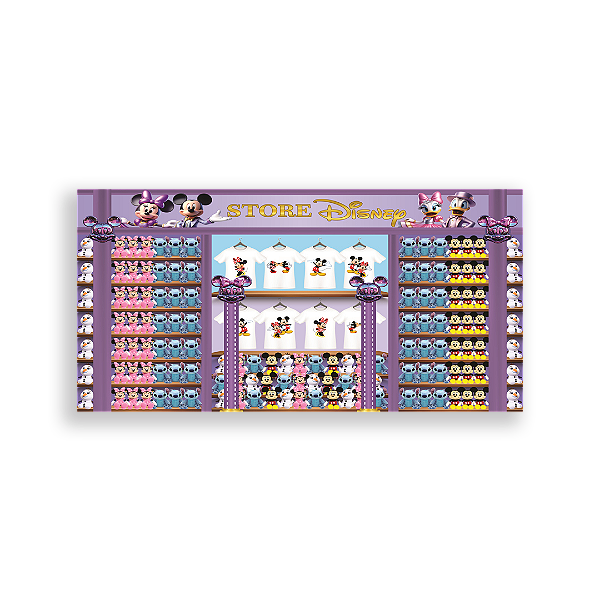 Capa Painel Retangular Sublimado - Loja Disney