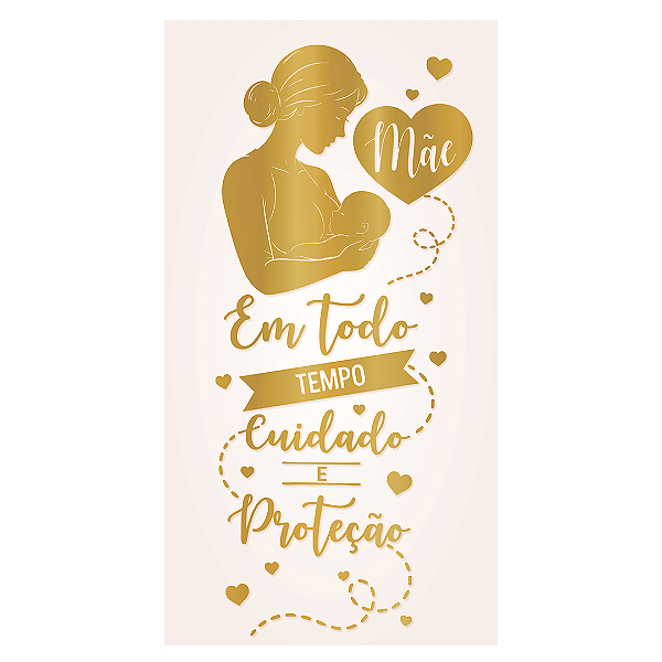 Capa Faixa Lateral Sublimado - Mãe