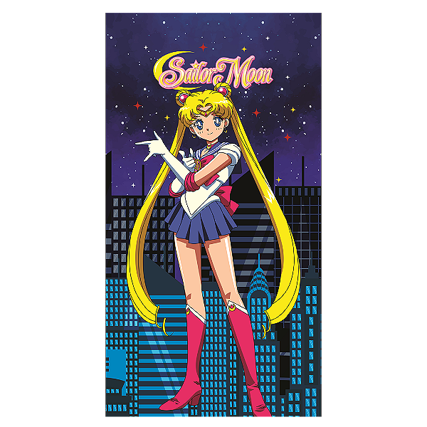 Capa Faixa Lateral Sublimado - Sailor Moon