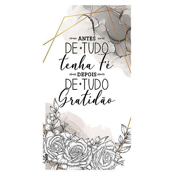 Capa Faixa Lateral Sublimado - Gratidão