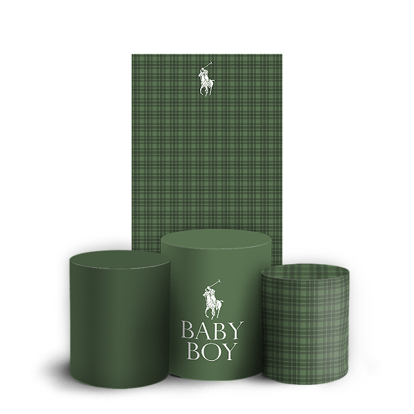 Capas Faixa Lateral e Trio Cilindro Sublimado Veste Fácil - Ralph Lauren Polo