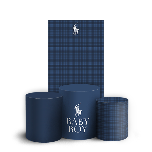 Capas Faixa Lateral e Trio Cilindro Sublimado Veste Fácil - Ralph Lauren Polo