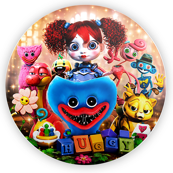 Capa Mini Painel Sublimado - Huggy Wuggy