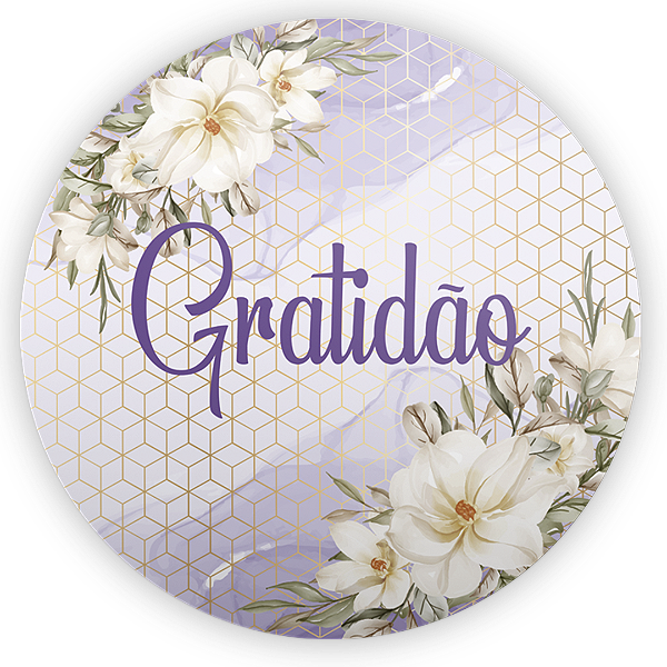 Capa Mini Painel Sublimado - Gratidão