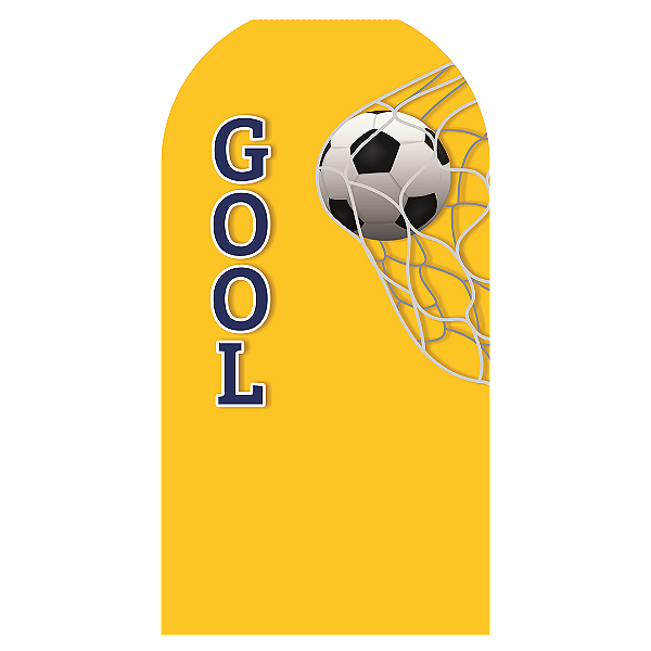 Capa Faixa Lateral Sublimado - Futebol
