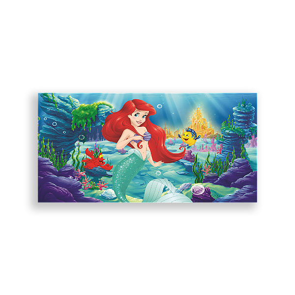Capa Painel Retangular Sublimado - Princesa Ariel