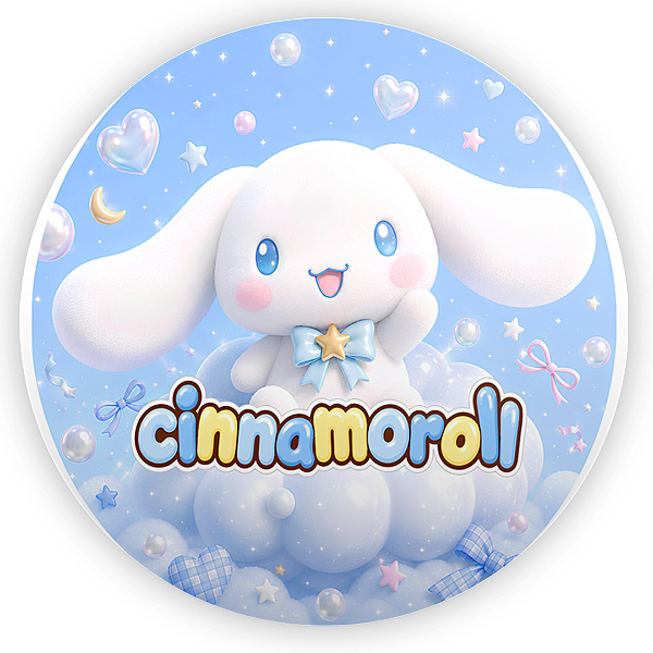 Capa Mini Painel Sublimado - Cinnamoroll