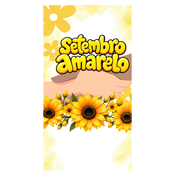 Capa Faixa Lateral Sublimado - Setembro Amarelo