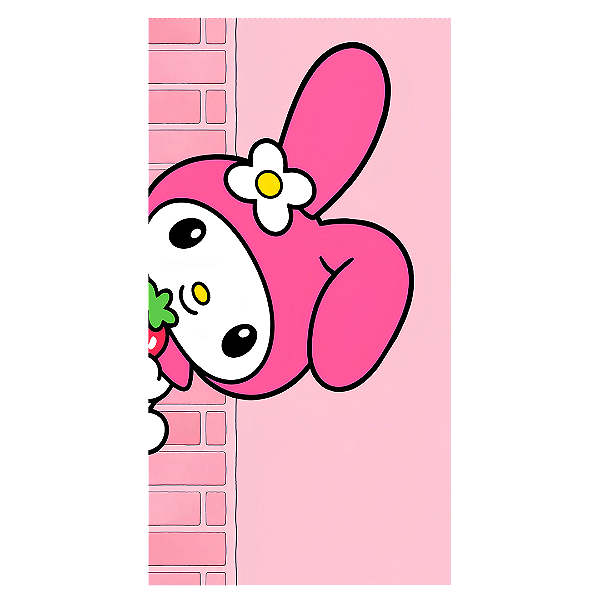 Capa Faixa Lateral Sublimado - My Melody