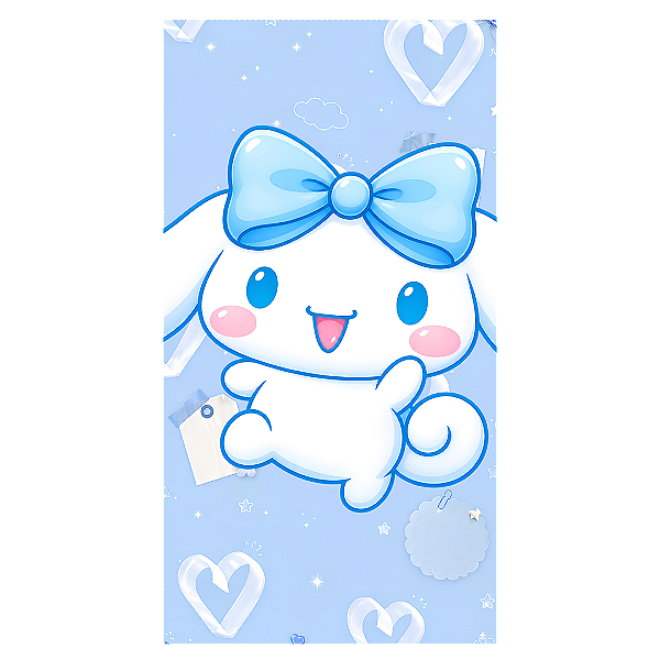 Capa Faixa Lateral Sublimado - Cinnamoroll