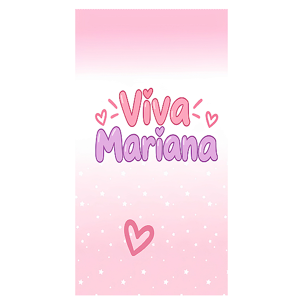 Capa Faixa Lateral Sublimado - Viva Mariana
