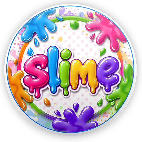 Capa Painel Redondo Sublimado - Slime