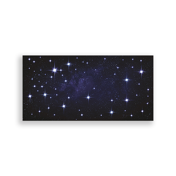 Capa Painel Retangular Sublimado - Galáxia com Estrelas