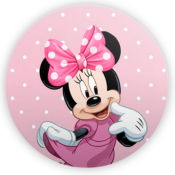 Capa Mini Painel Sublimado - Minnie
