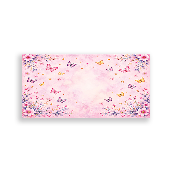Capa Painel Retangular Sublimado - Fadinhas