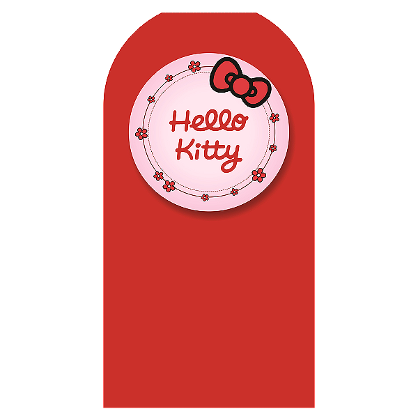 Capa Faixa Lateral Sublimado - Hello Kitty