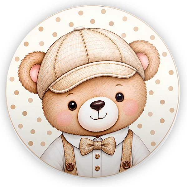 Capa Mini Painel Sublimado - Ursinho Oh Baby