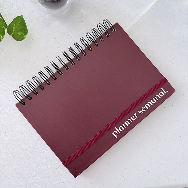 PLANNER SEMANAL VINHO