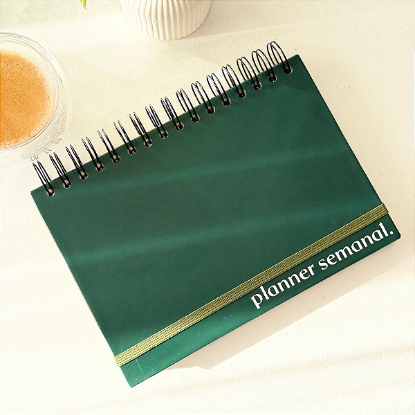 PLANNER SEMANAL VERDE