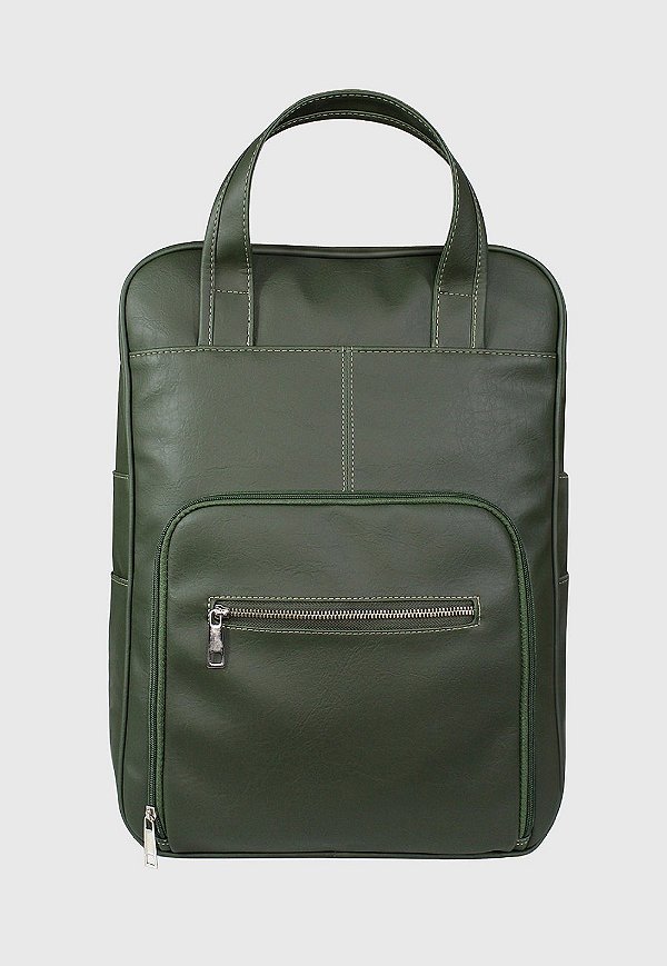 Lenna's Mochila Executiva Tamanho Grande Masculina Feminina Verde LE14