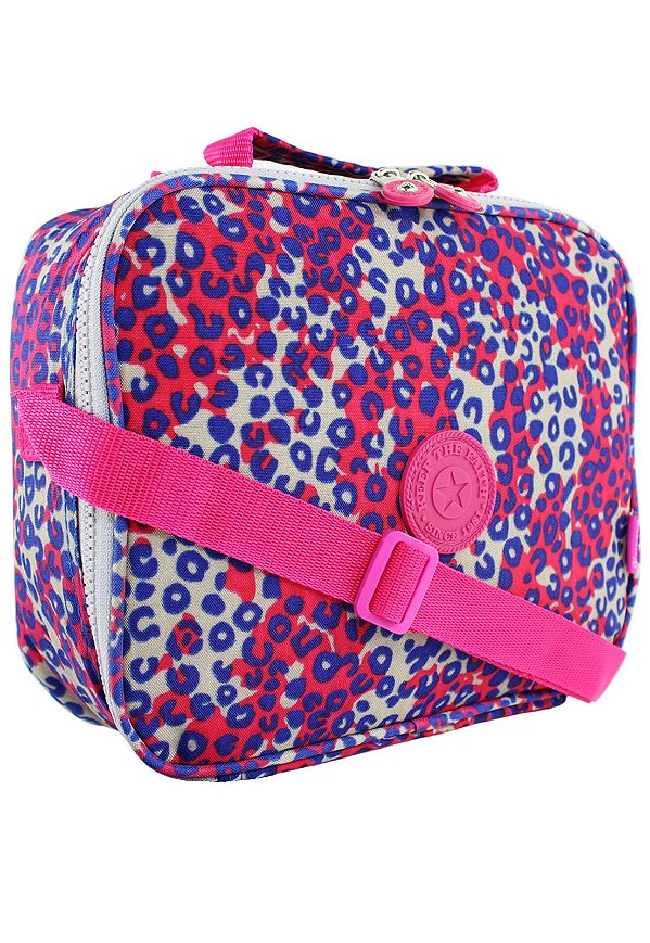 Bolsa Marmiteira Térmica Feminina Estampada Pink B025
