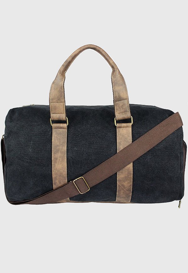 Mala de Viagem Masculina Feminina Preta A014