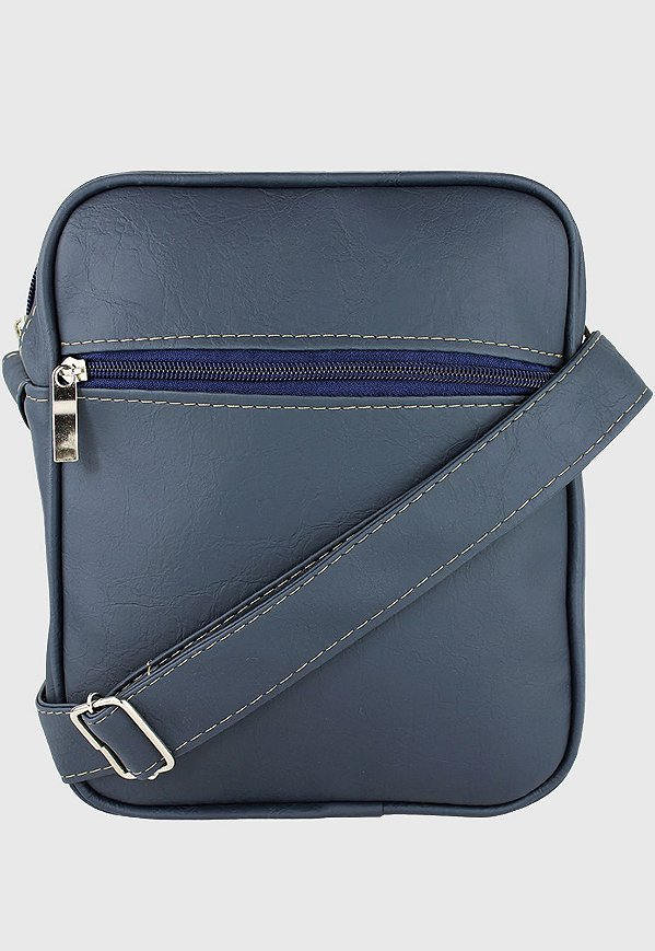 Shoulder Bag Bolsa Transversal Pequena Azul L084