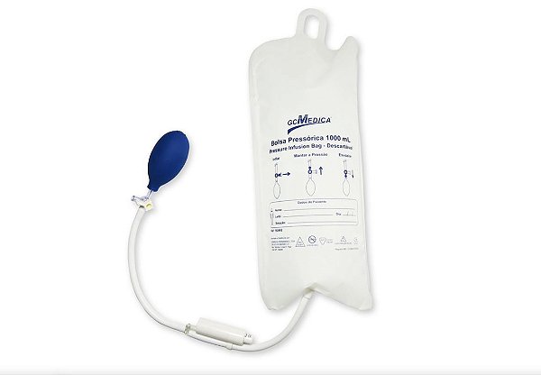 Bolsa Pressórica Sem Manômetro 500ml - GC Medica