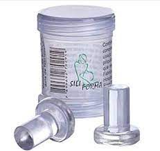 Conformador Para Umbigo Cilíndrico em Gel 2 Unidades - Siliforma