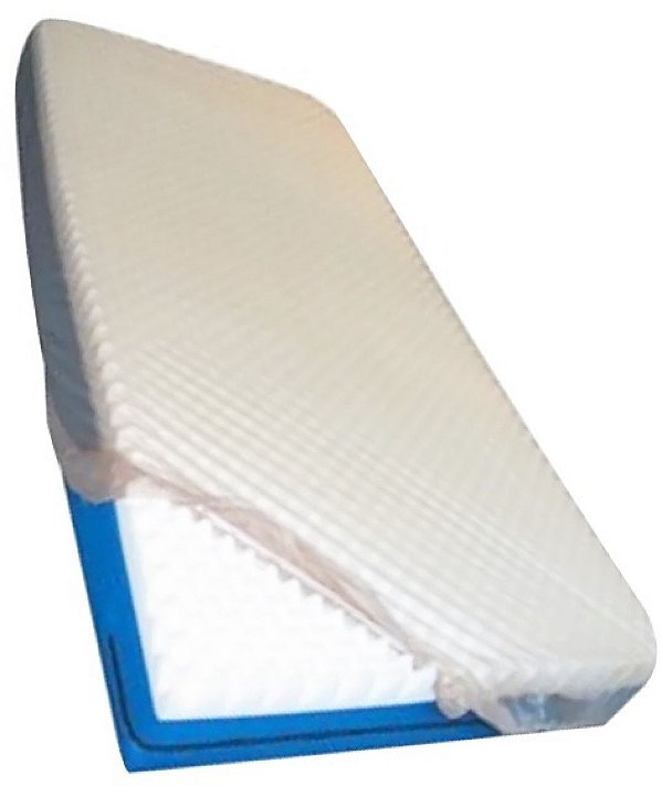 Protetor para Colchão Bege Solteiro Impermeável com Elástico - Senior Care