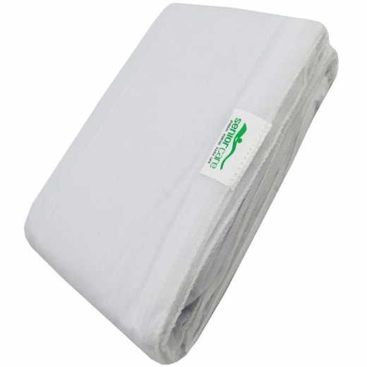 Protetor para Colchão Branco Solteiro Impermeável com Elástico - Senior Care