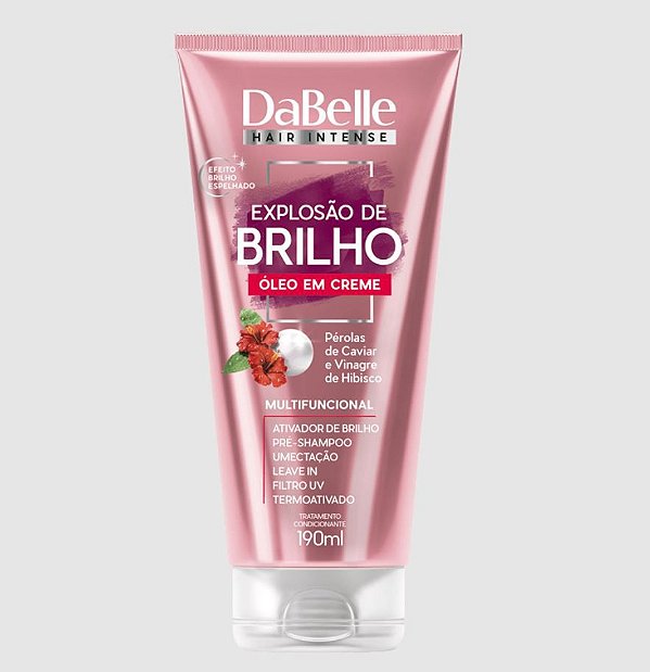 Óleo em Creme Capilar Explosao de Brilho 190ml - Dabelle