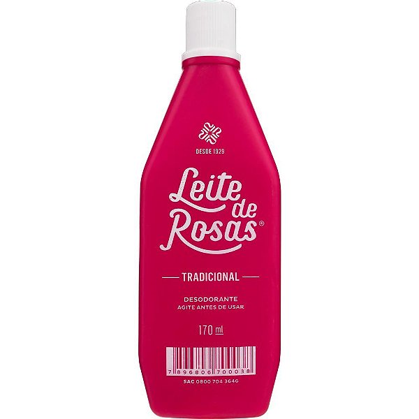 Loção Leite de Rosas 100ml - Leite de Rosas