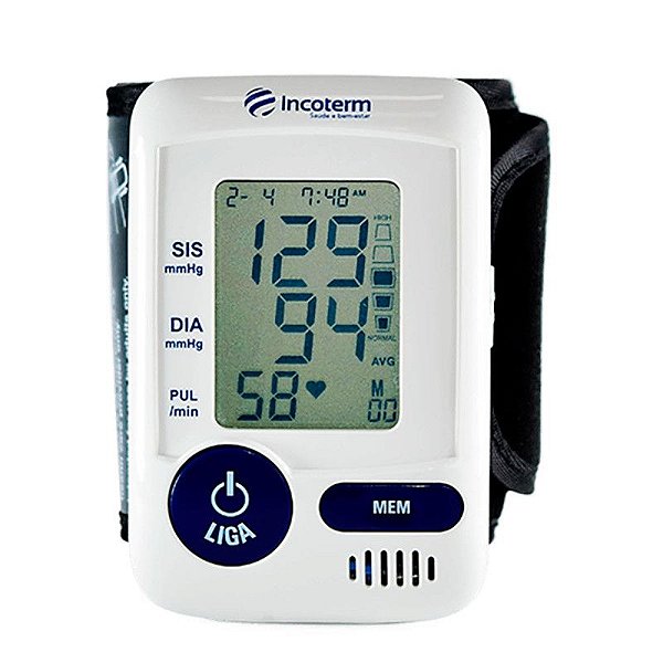 Aparelho de Pressão Digital Pulso MP060 - Incoterm