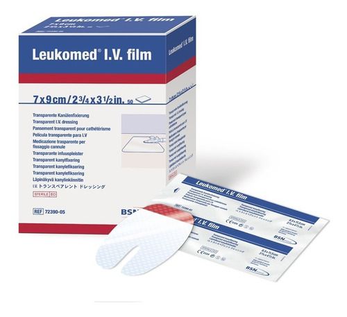 Curativo Leukomed IV Filme 7 X 9CM  Caixa C/50 Unidades - BSN Medical