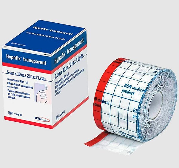 Curativo Filme Transparente Hypafix Rolo 05cm x 10m - BSN Medical